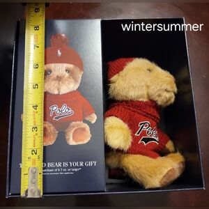 Ralph Lauren Holiday The Polo Bear Red Sweater 2021
